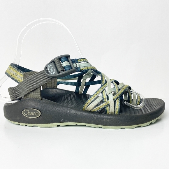 Chaco Women's Sandals - Gray and Green - Picture 5 of 15